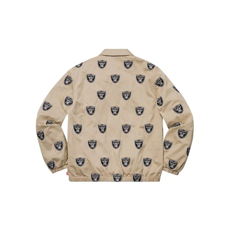 Supreme Nfl X Raiders X '47 Embroidered Harrington Jacket-1