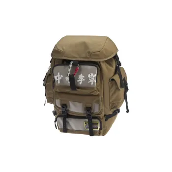 LiNing Polyester Backpack Regular Unisex Army Green
