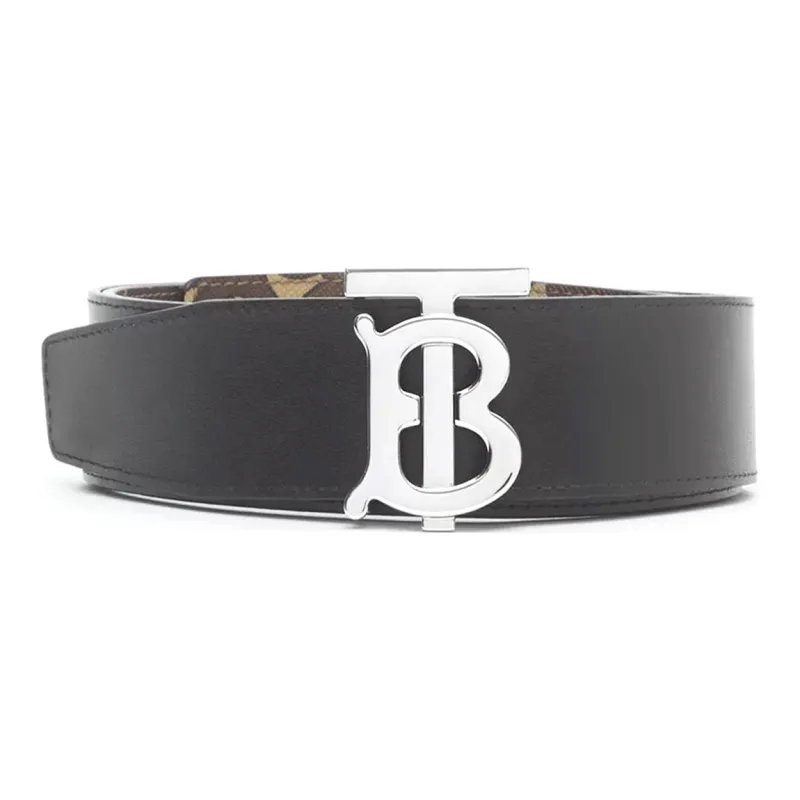 Burberry Leather Belts Men-3