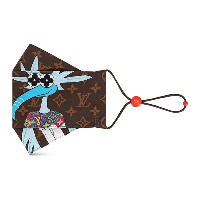 LOUIS VUITTON Friends Face Masks Unisex Brown-1