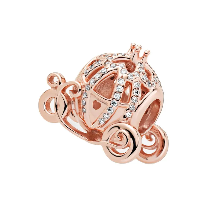 Pandora Copper Silver Alloy Pendants Women's-3
