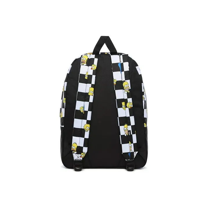 Vans Old Skool Collection Backpacks Black White Checkerboard-2