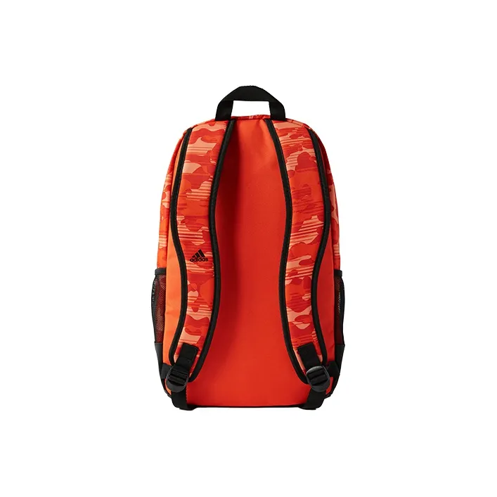 Adidas Polyester Backpack Regular Unisex Orange Red-3