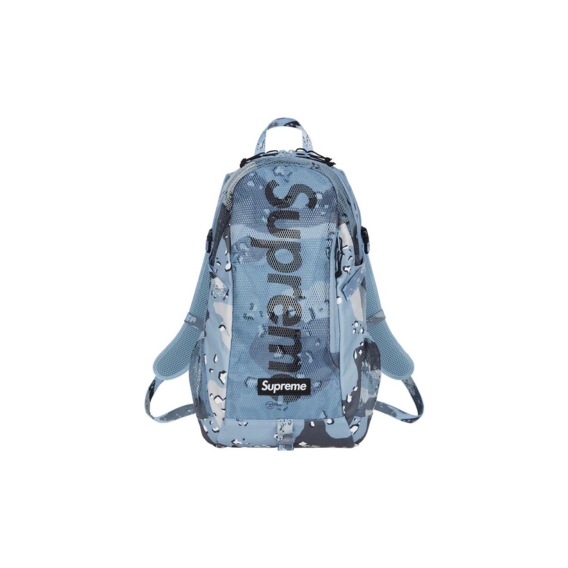 supreme ice blue backpack POIZON