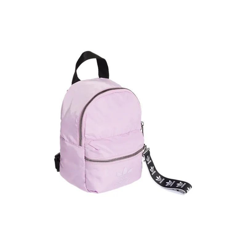 Adidas Originals Polyester Backpack Mini Women's Pink Purple-1