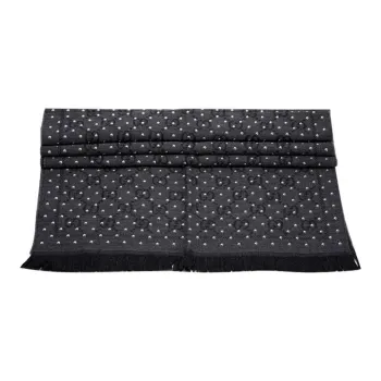 GUCCI Knit Scarves Women's Dark Gray