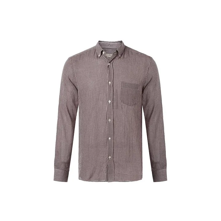 Burberry Shirts Men Pink-0