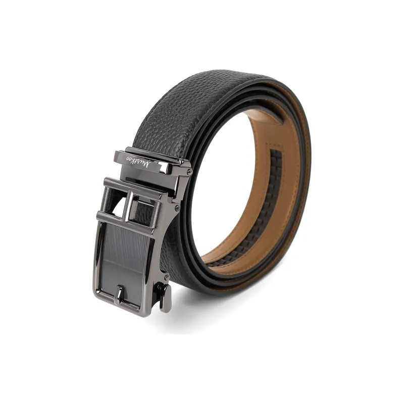 MUSTKOO Leather Belts Men-2