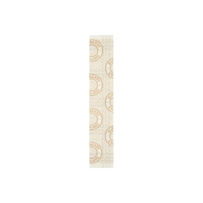 Burberry Knit Scarves Women's White-1