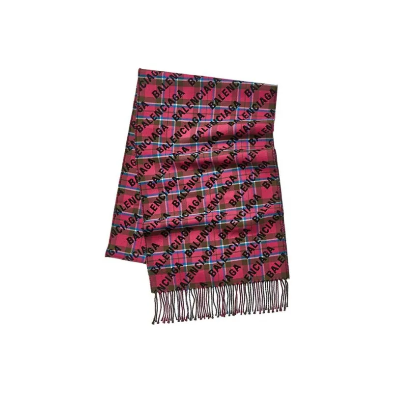 Balenciaga Wool Knit Scarves Women's-1