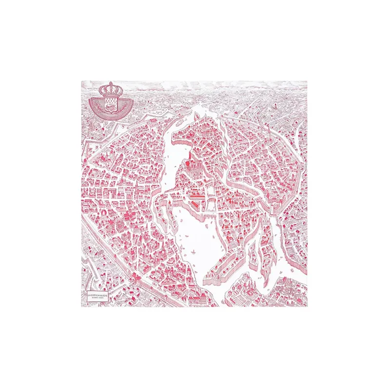 HERMES Silk Scarves Unisex-0