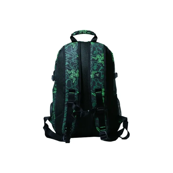 A BATHING APE RAZER Collaboration Polyester Backpack Regular Unisex Green-2