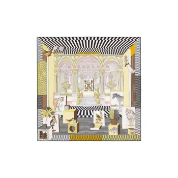 HERMES Silk Scarves Women's Multicolor