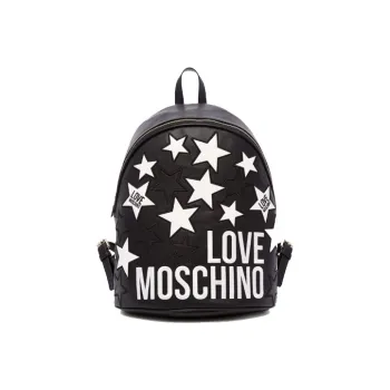 MOSCHINO Synthetic Leather Backpack Women's Black