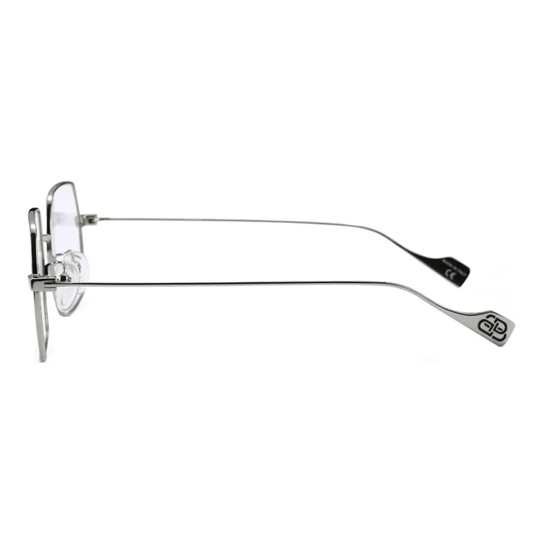 Balenciaga Eyeglass Frames Unisex Silver-2