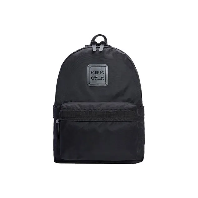 CILOCALA Nylon Fabric Backpack Regular Unisex BLACK-2