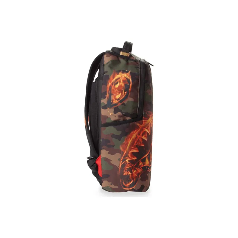 SPRAYGROUND Fabric Backpack Backpack Portable Backpack Small Size Unisex Camouflage-2