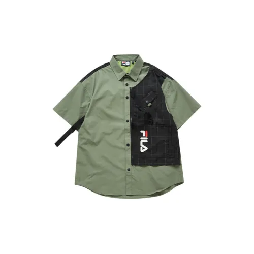 FILA FUSION Shirts Men Green