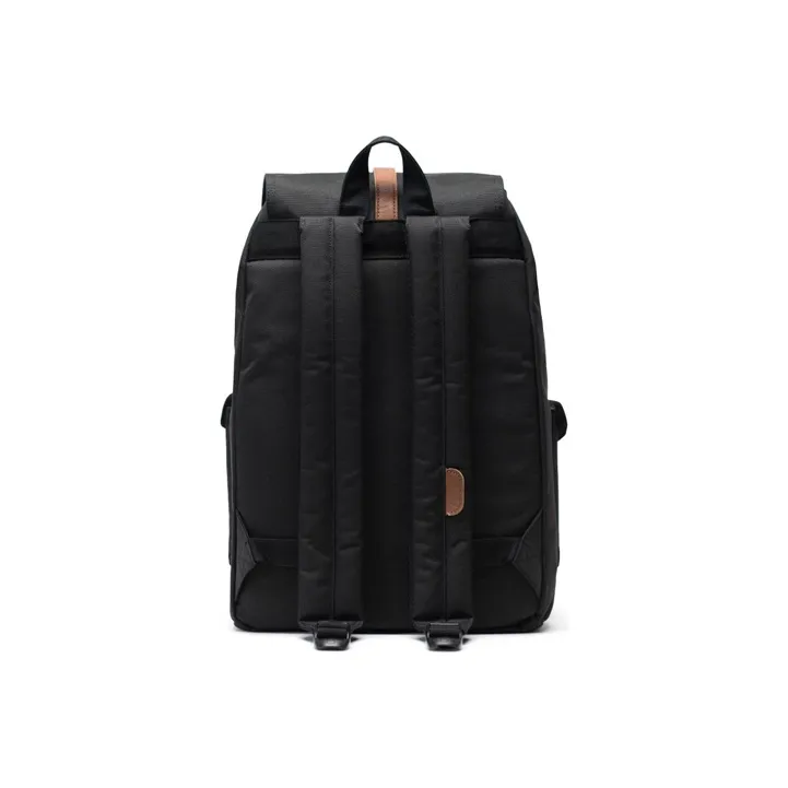 Herschel Synthetic Leather Commuter Bag Laptop Backpack Regular Unisex Black-1