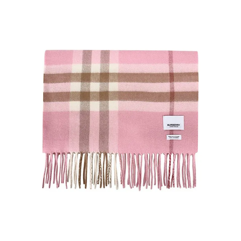Burberry Knit Scarves Women's Pink-1