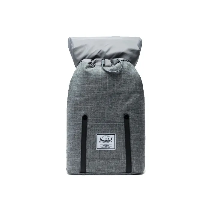 Herschel Polyester Backpack Large Size Unisex Gray-3