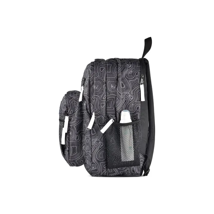 JanSport Polyester Backpack Regular Unisex Black-2