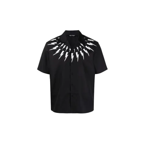 Neil Barrett Shirts Men Black