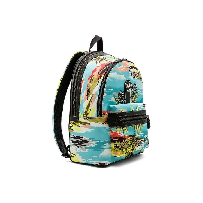Keith Haring X COACH Academy Backpacks-1
