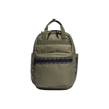 Adidas ESSENTIALS Polyester Backpack Portable Backpack Unisex Dark Green