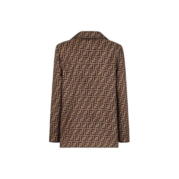 FENDI Shirts Women's Brown-1
