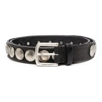 Golden Goose Embellished Buckle Belt