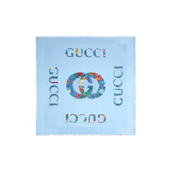 GUCCI Shawls Women's Light Blue