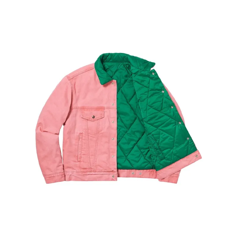 Supreme Levi's Quilted Reversible Trucker Jacket-1