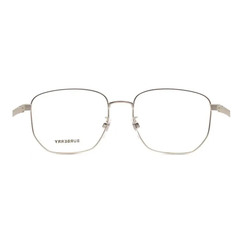 Burberry Metal Irregular Shape Eyeglass Frames Men's-3