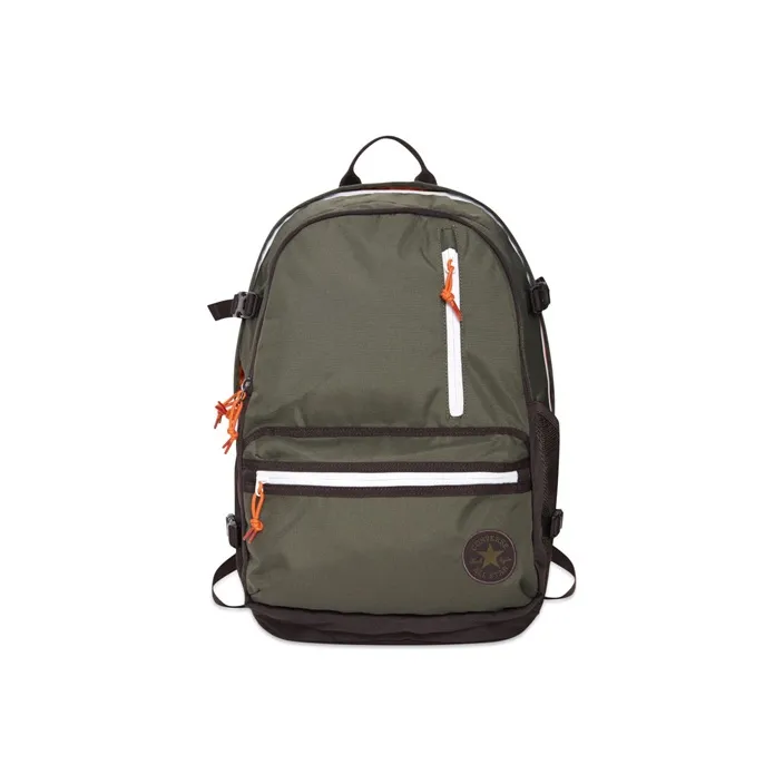Converse Polyester Backpack Regular Unisex Brown Green-0