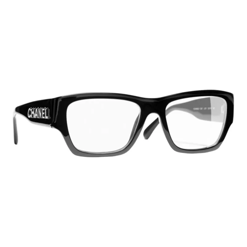CHANEL Eyeglass Frames Women's Black-3