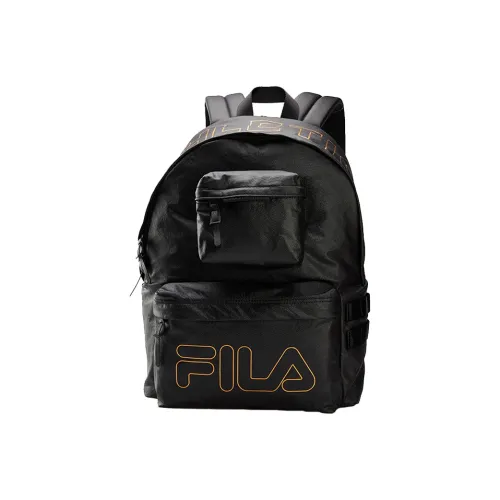 FILA Fitness Series Nylon Backpack Unisex Black