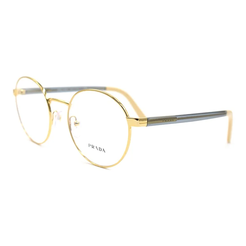 PRADA Eyeglass Frames Unisex Mountain Camellia Gold-1