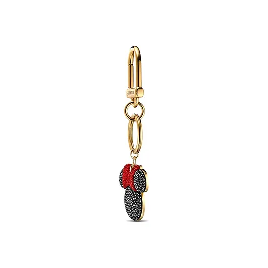 Swarovski Mickey & Minnie Charms / Pendants Women's Black-2