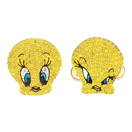 Swarovski Cufflinks Women's Yellow