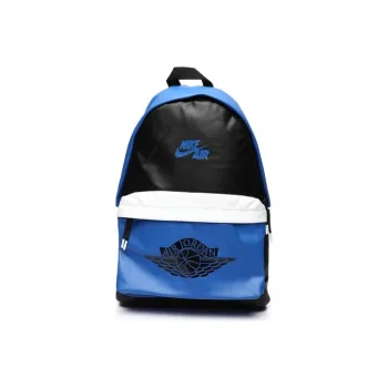 Jordan Polyester Basketball Bag Backpack Large Size Unisex Royal Blue/Black