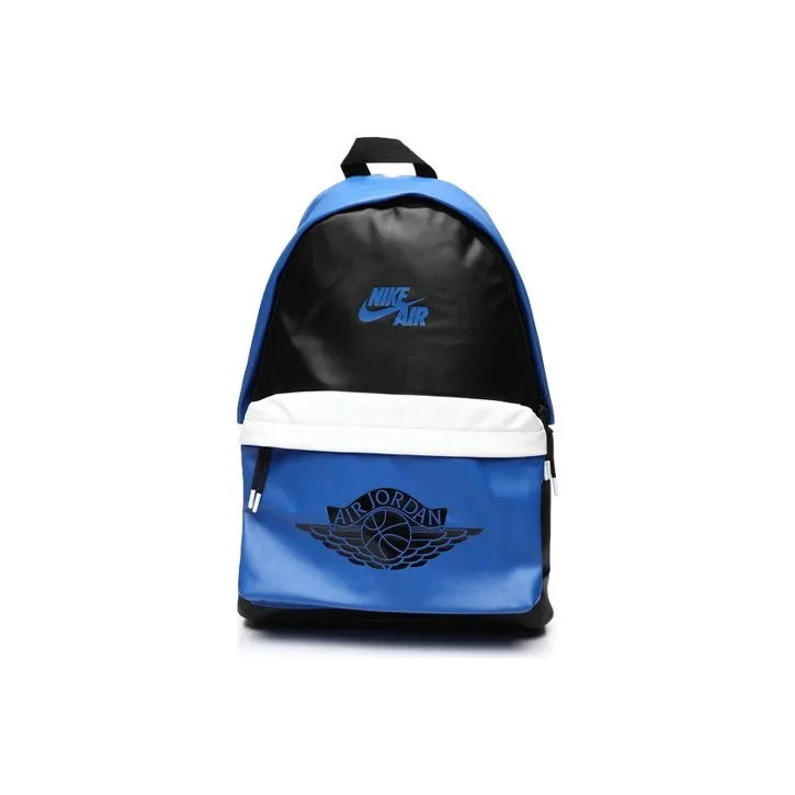 Jordan Polyester Basketball Bag Backpack Large Size Unisex Royal Blue/Black-0