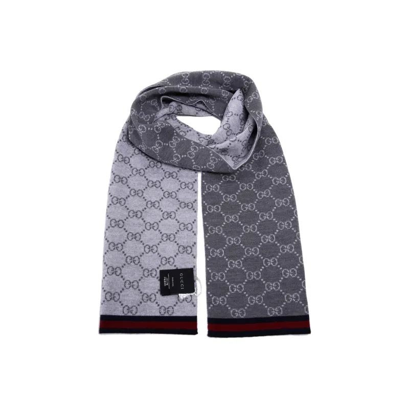 GUCCI Gg Logo Scarf-1