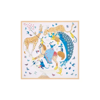 HERMES Silk Silk Scarves Women's