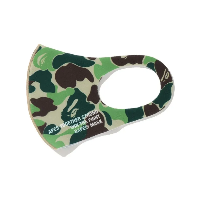 A BATHING APE A BATHING APE Abc Camo Mask 3 Pack-1