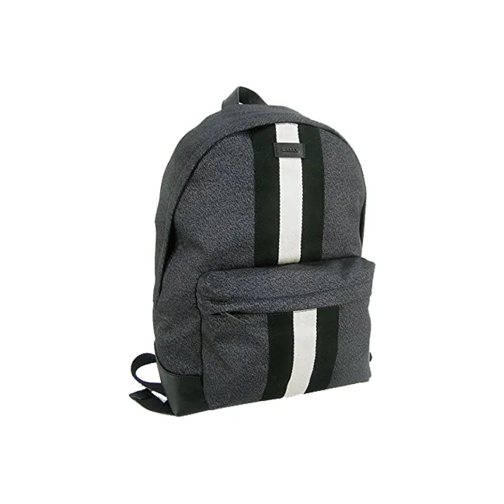 BALLY Nylon Backpack Regular Men's Gray-2