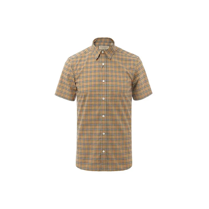 Burberry Edward Short Sleeve Check Shirt-2