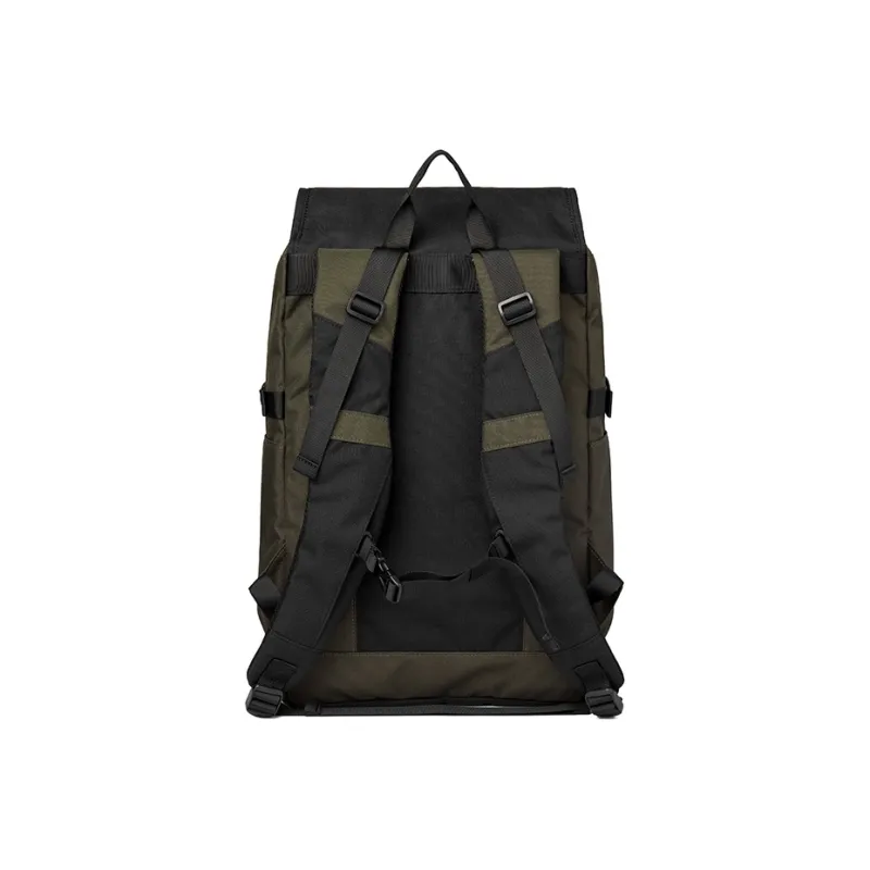 COMBACK Polyamide Laptop Bag Backpack Tubas Unisex Black/Green Color-2