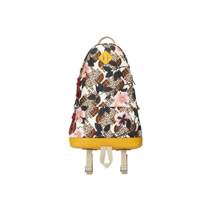 GUCCI The North Face Collaboration Patchwork Backpack Medium Size Unisex Beige/Yellow-7