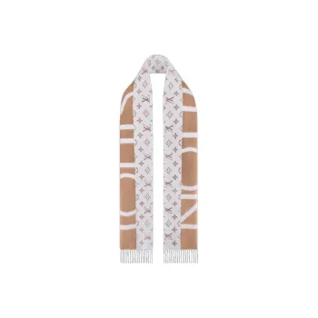 LOUIS VUITTON Monogram Split Scarf